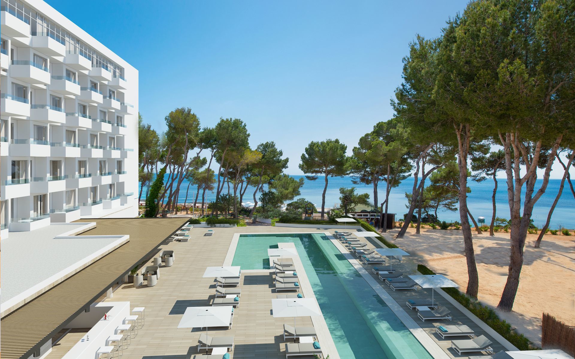 Hotel Iberostar Selection Santa Eulalia Adults-Only Ibiza Santa Eulària des Riu Exterior foto
